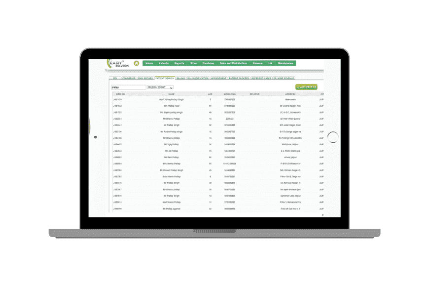What do you mean by hospital management system?